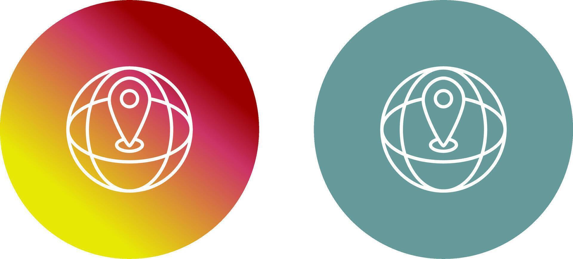 Vacation Spots Icon Design vector
