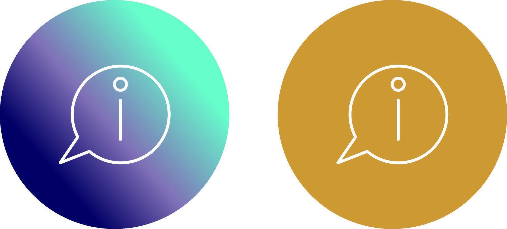 Information Icon Design vector