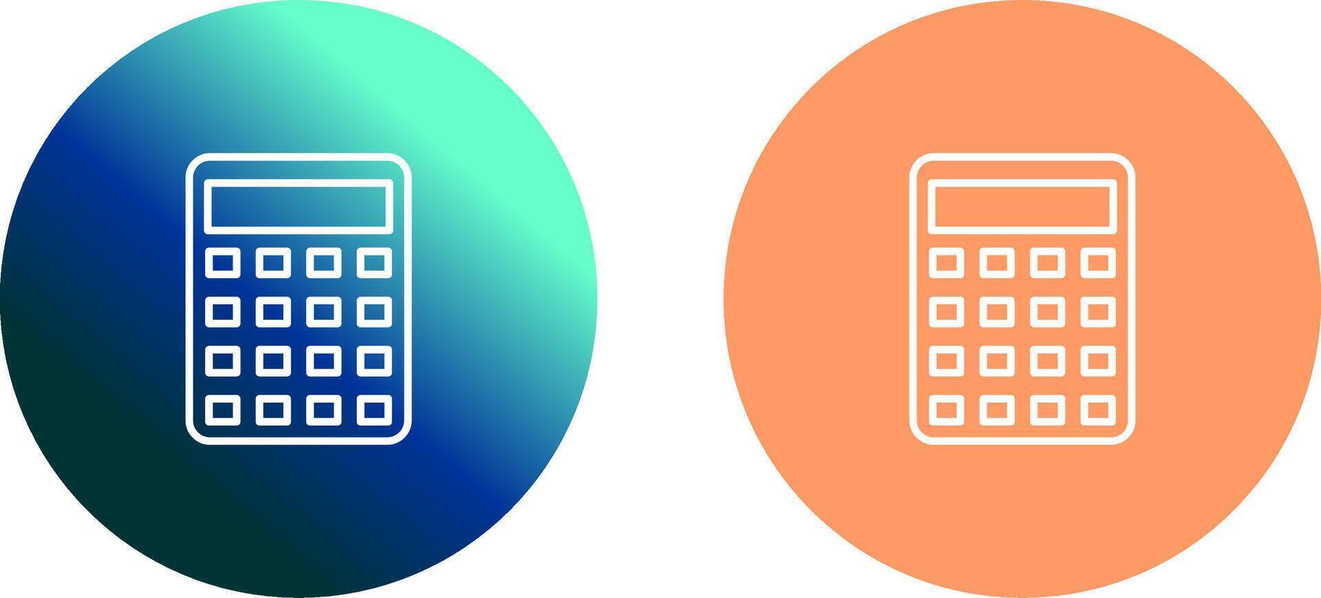 Calculator Icon Design vector