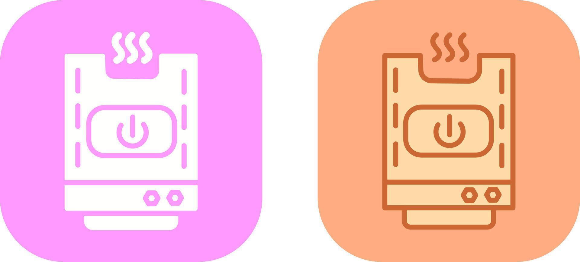 Air Purifier Icon Design vector