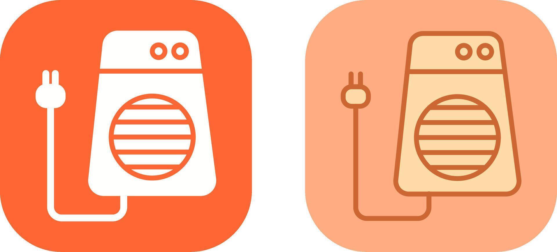 Air Humidifier Icon Design vector