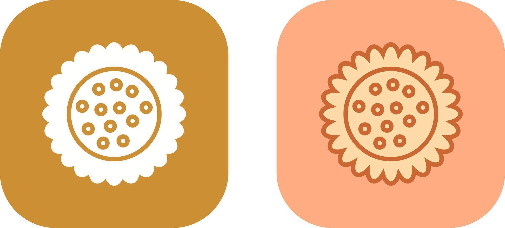 Sunflower Icon Design vector