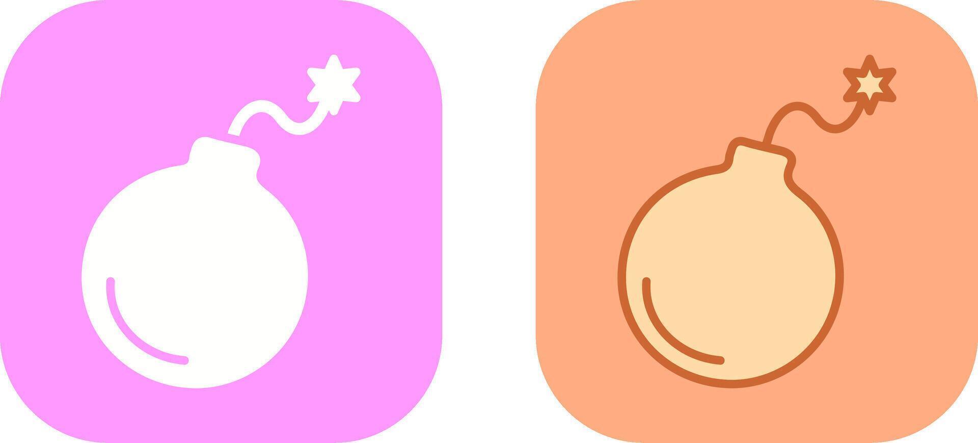 Bomb Icon Design vector
