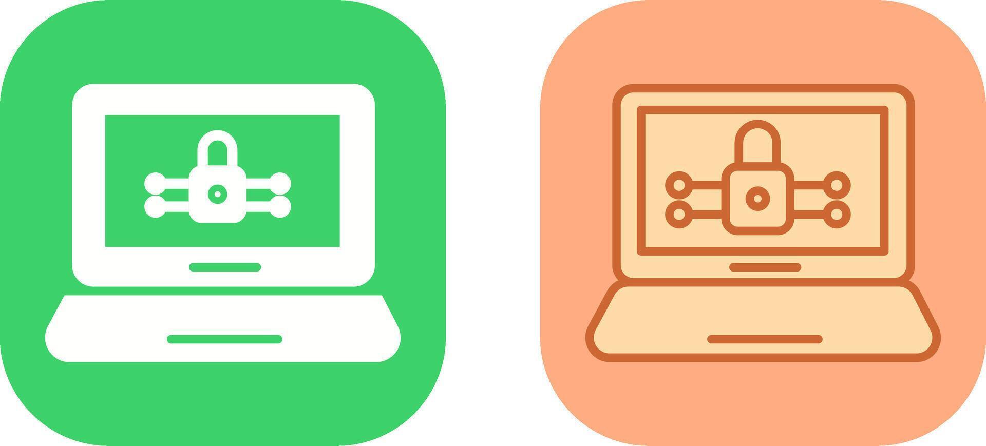 Closed Access Icon Design vector