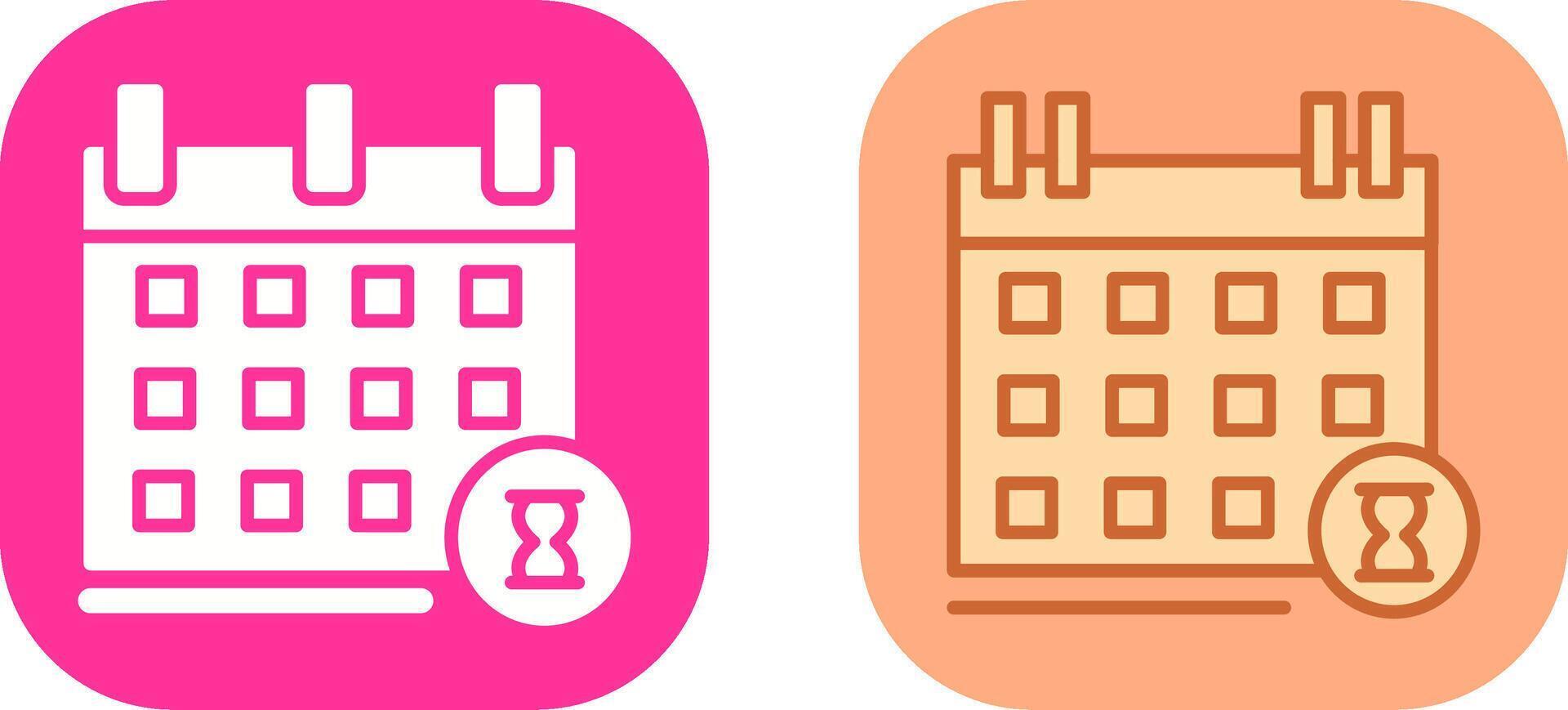 Calendar Icon Design vector