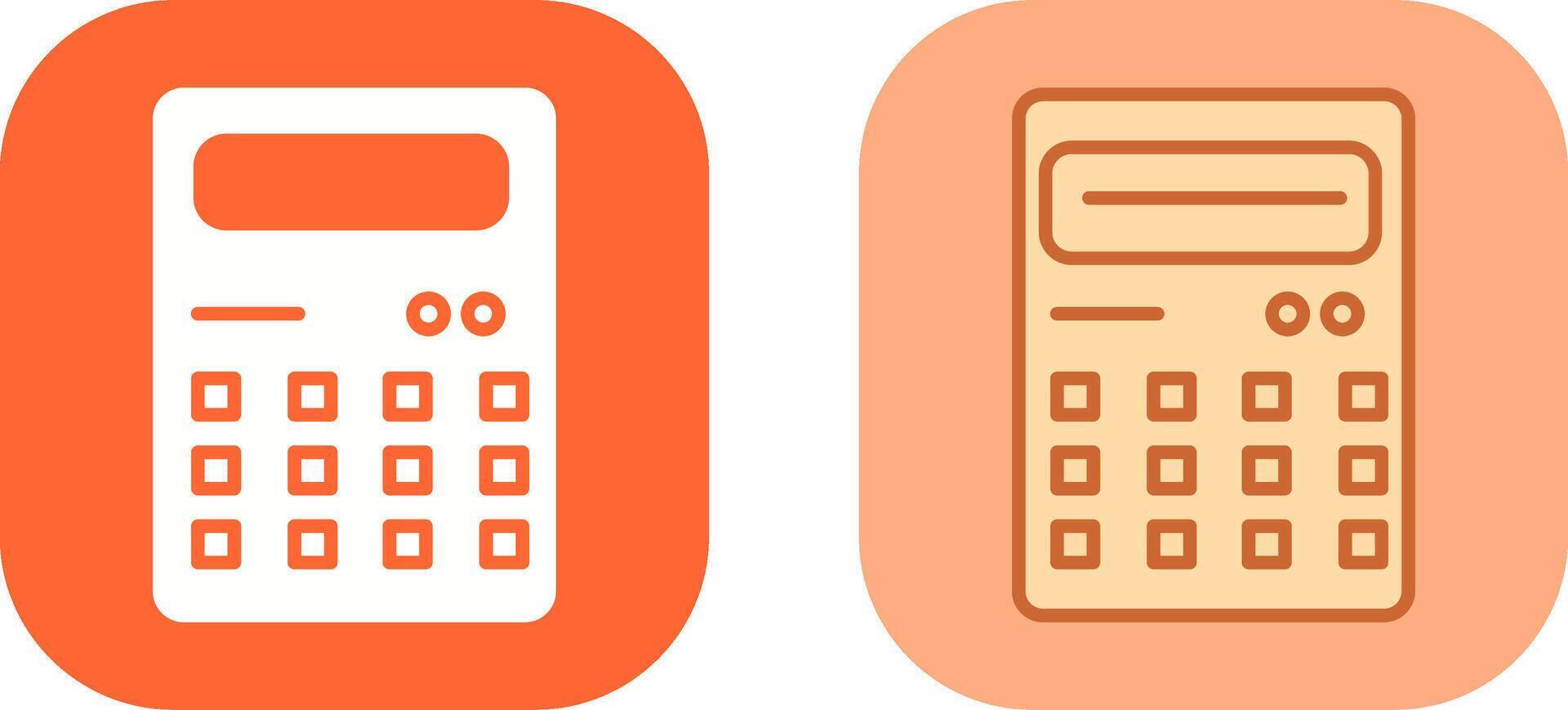 Calculator Icon Design vector