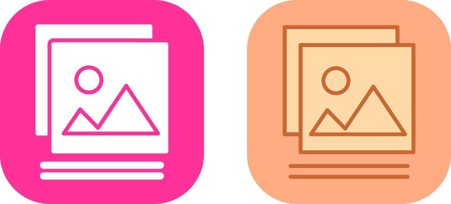 Gallery Icon Design vector