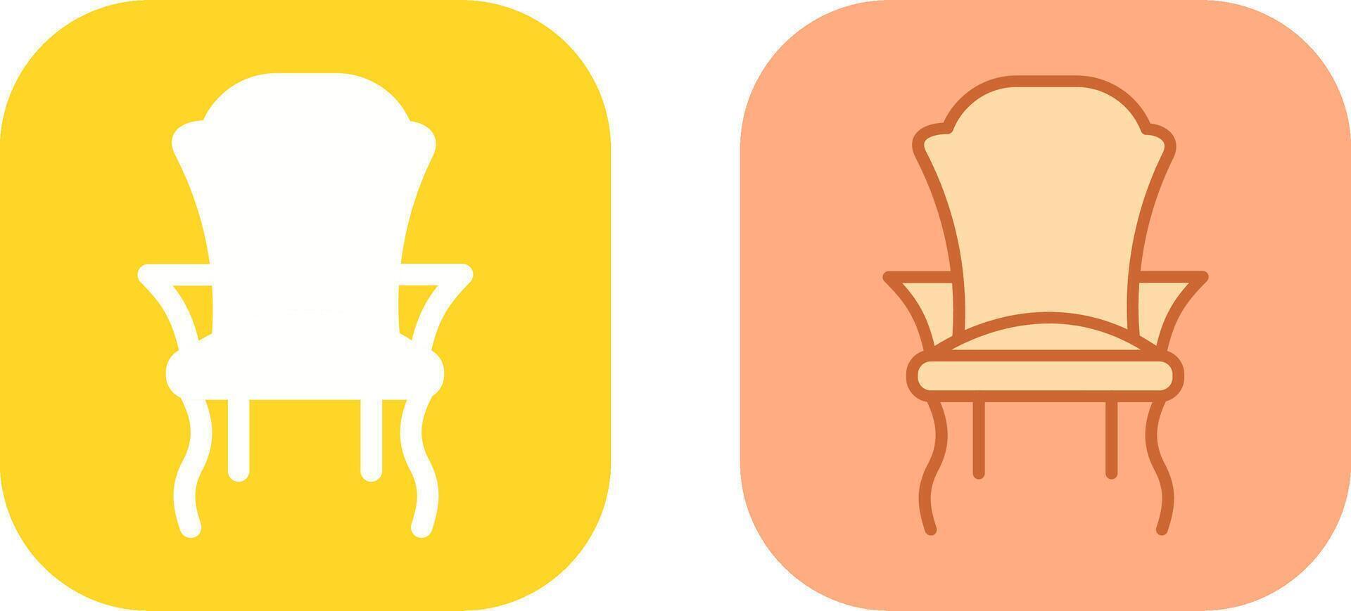 Chair II Icon Design vector