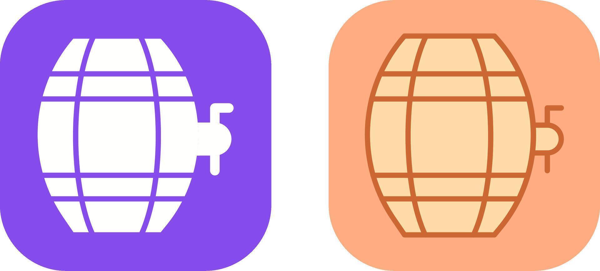 Barrel Icon Design vector