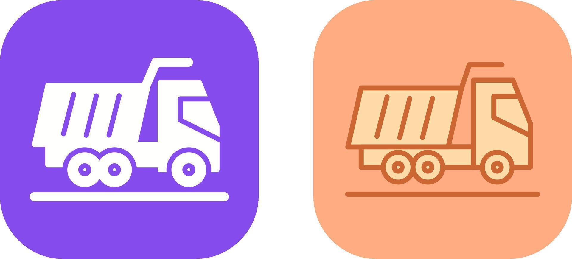 Tipper Icon Design vector