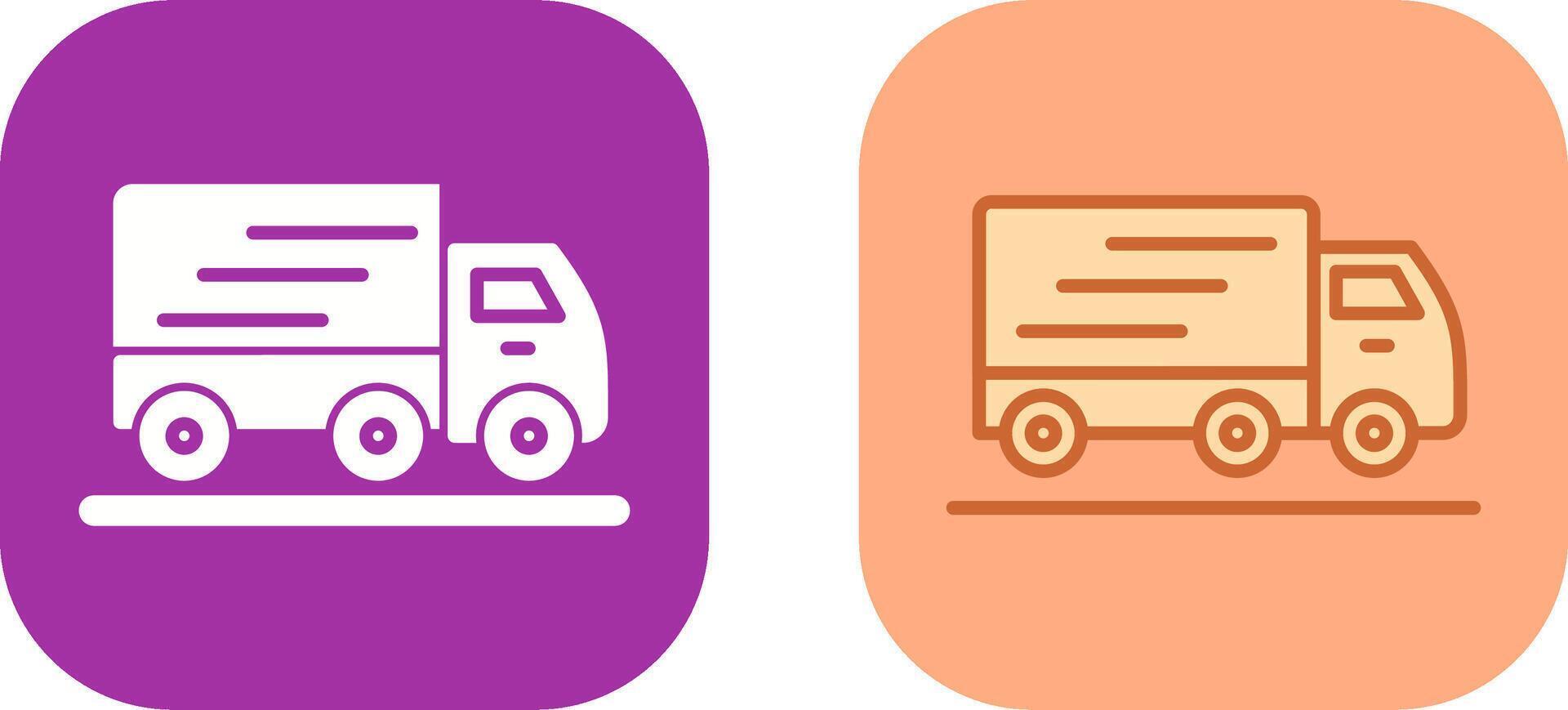 Moving Truck Icon Design vector