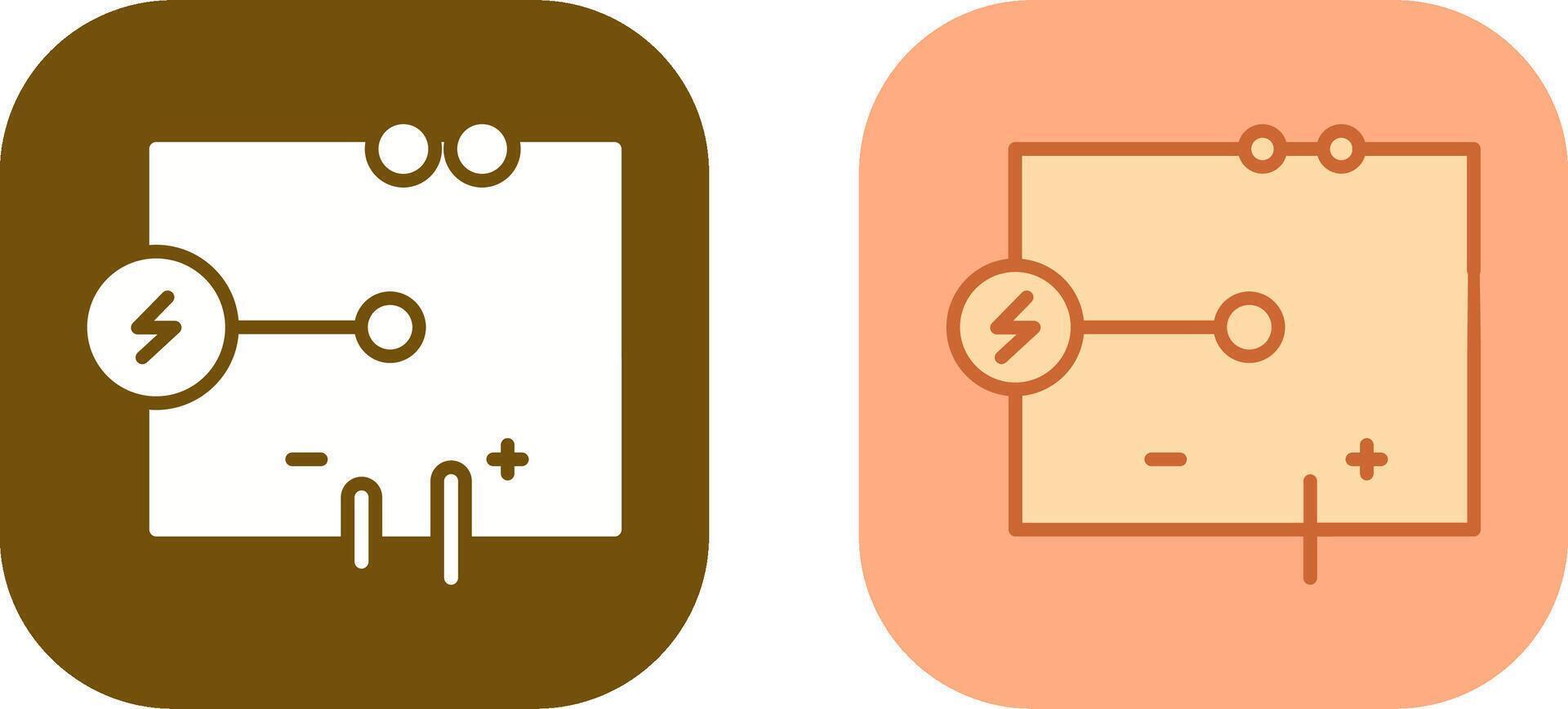 Electrical Circuit Icon Design vector