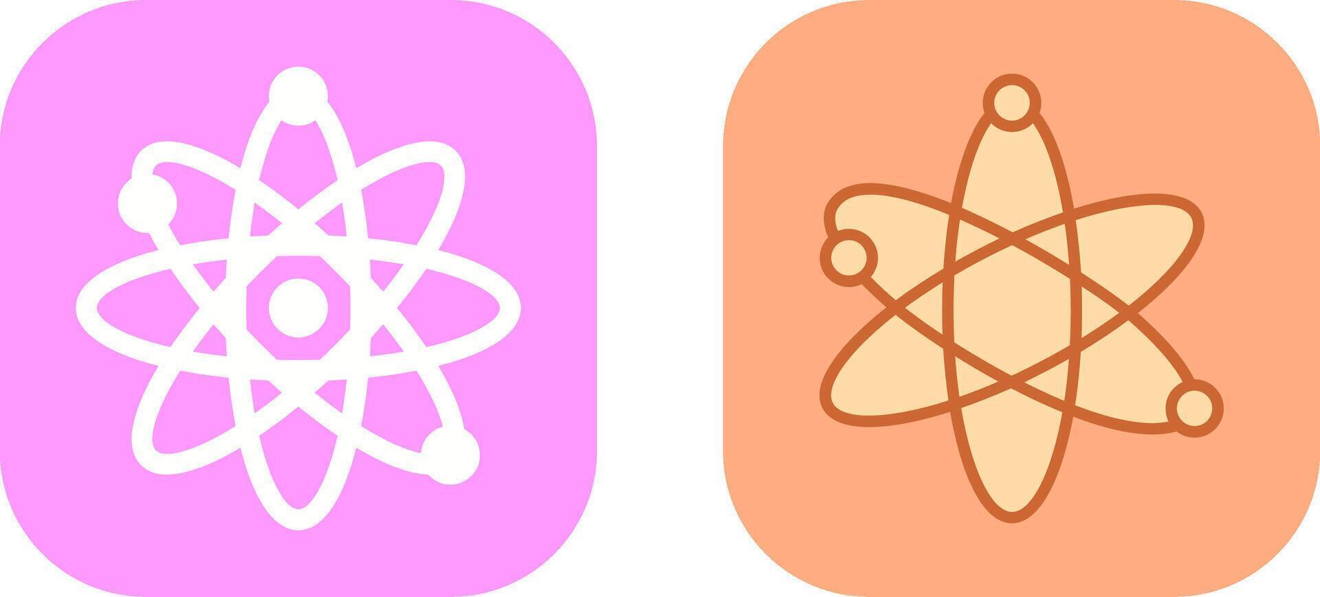 Proton Icon Design vector