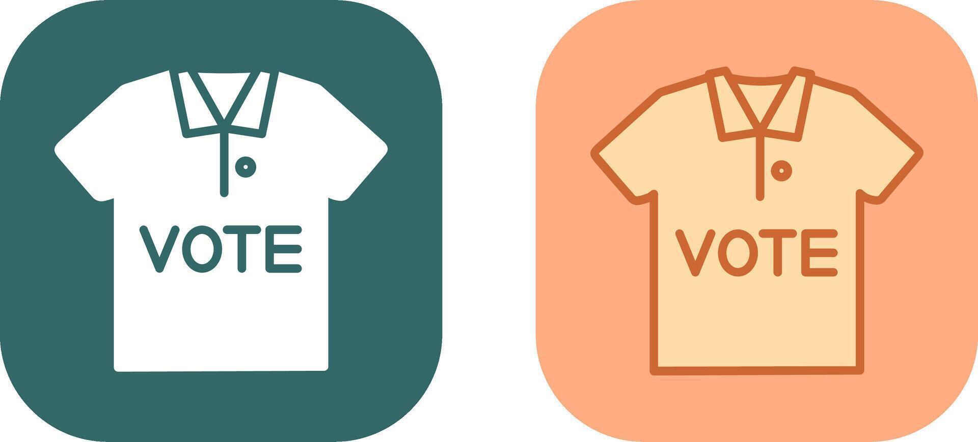 T Shirt Icon Design vector