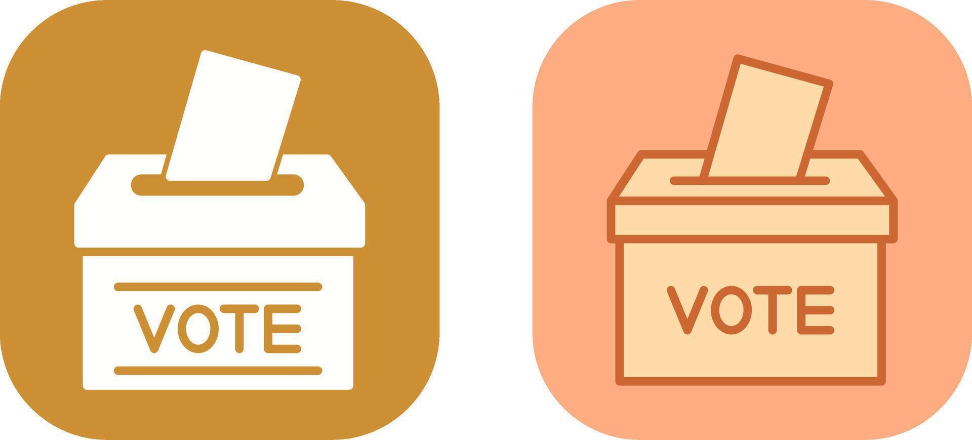 Ballot Icon Design vector