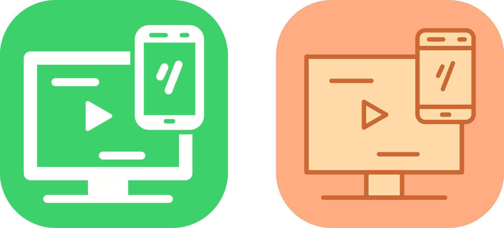 Device Icon Design vector