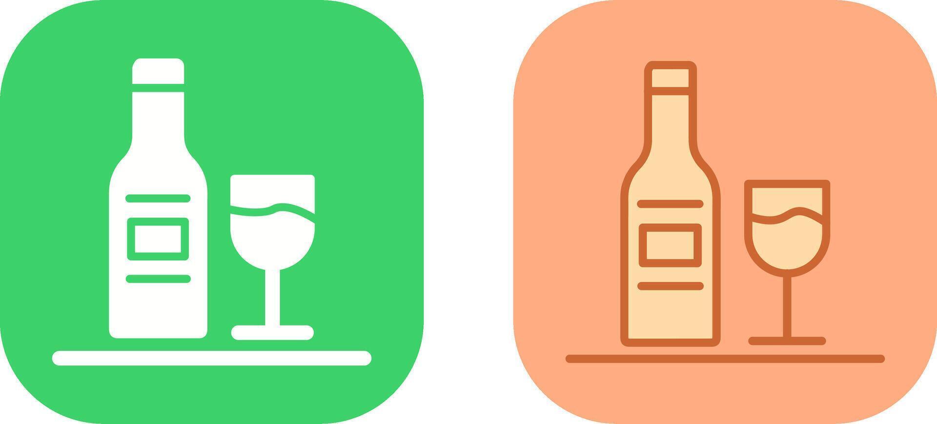 alcohol icono diseño vector