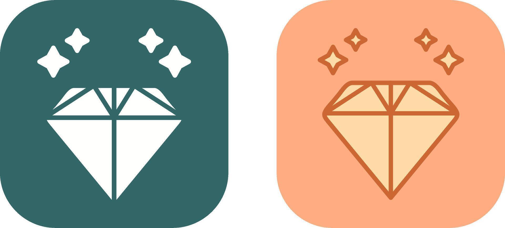 Diamond Icon Design vector