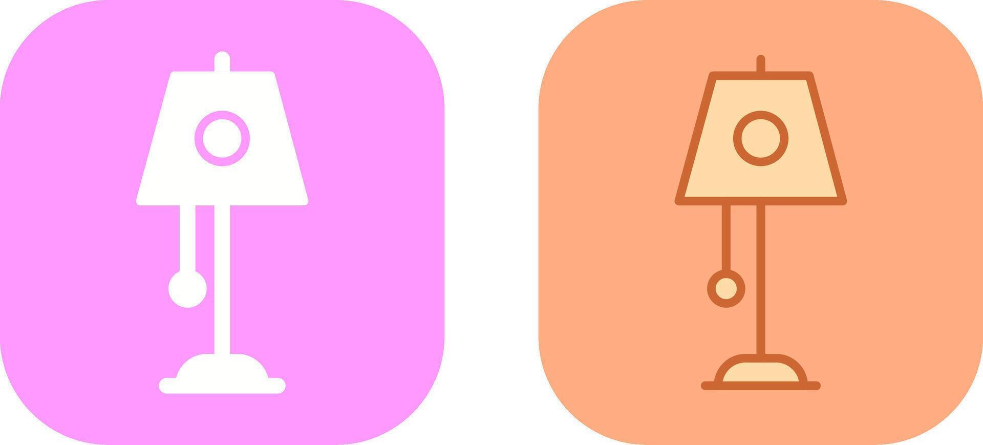 Lamp Icon Design vector