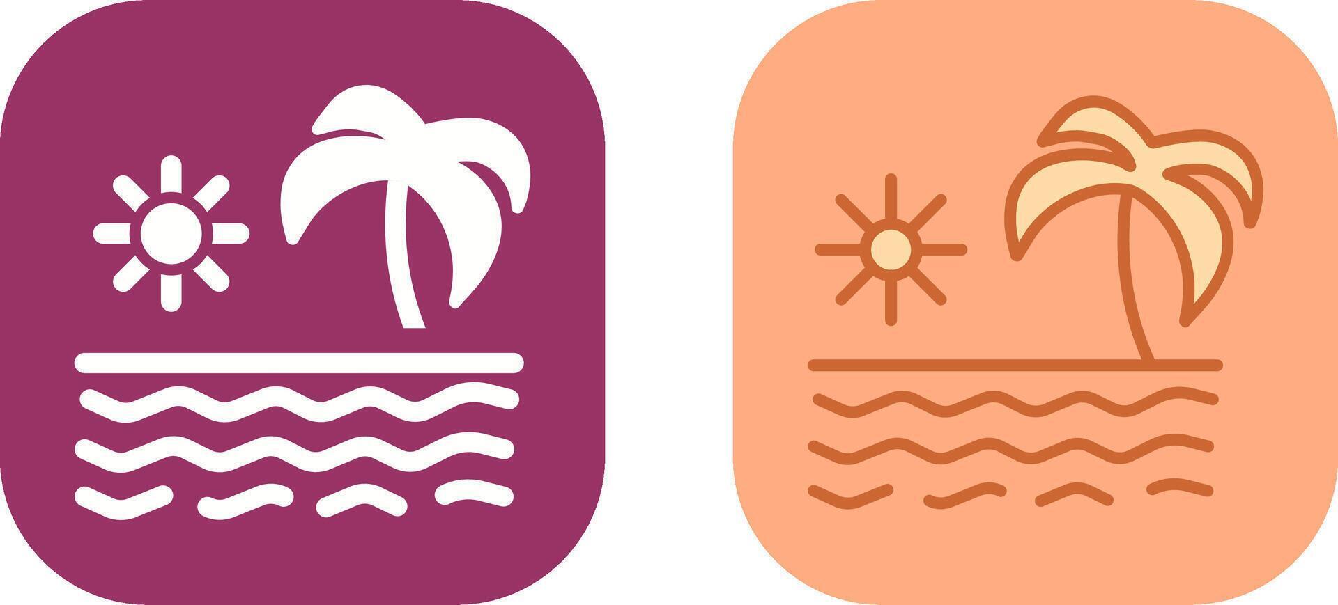 Summer Icon Design vector