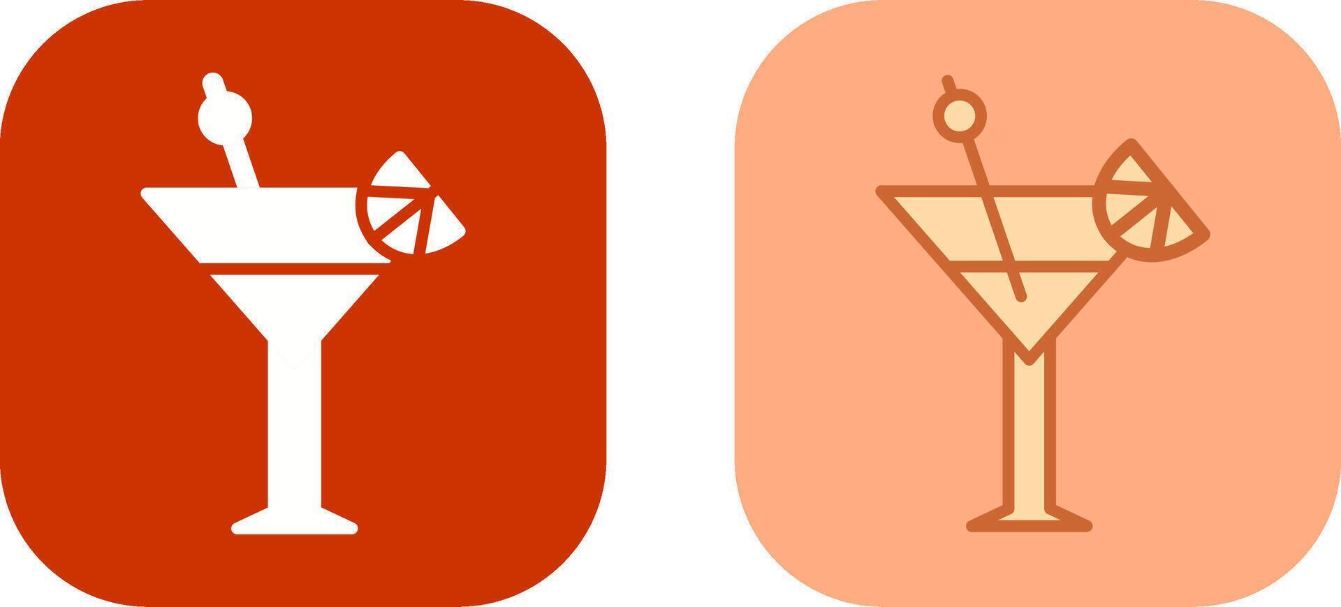 Martini Icon Design vector