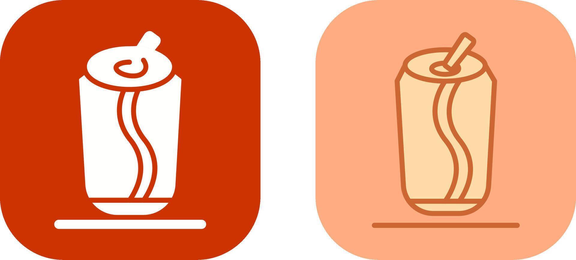 Soda Can Icon Design vector