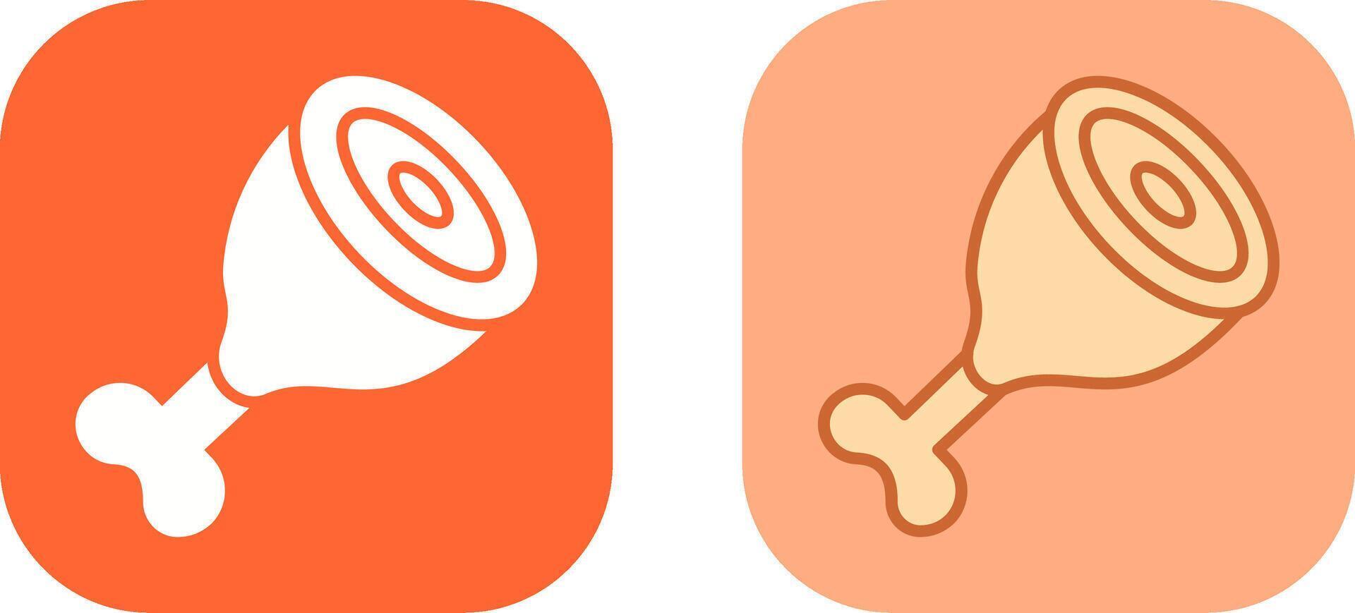 Meat Icon Design vector
