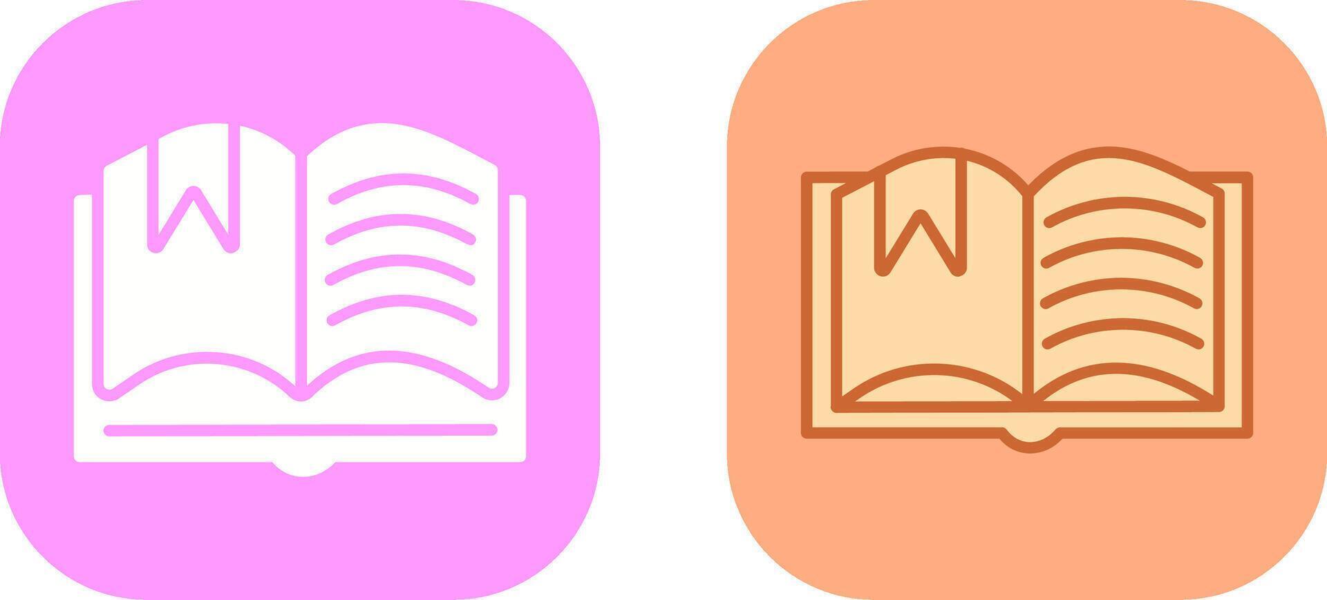 Book Icon Design vector