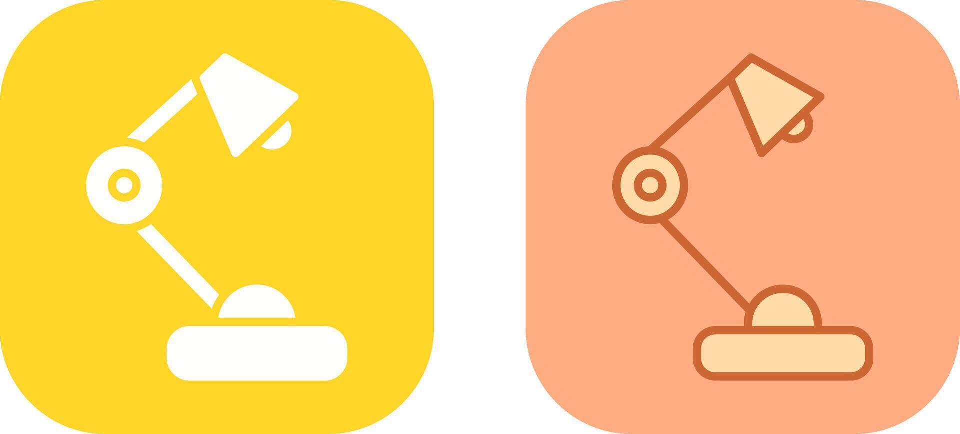 Lamp Icon Design vector