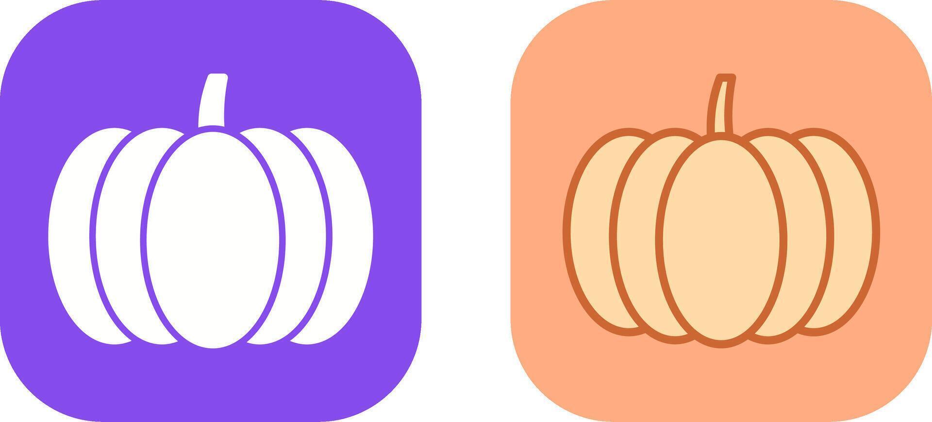 Pumpkin Icon Design vector