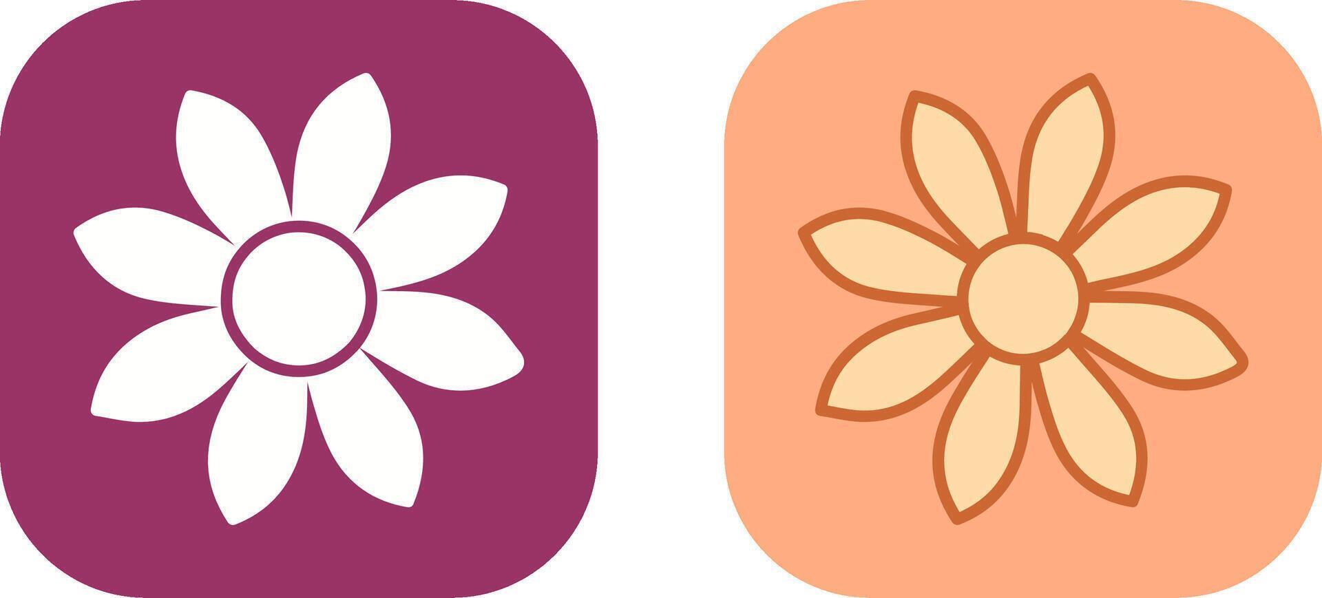 Floral Icon Design vector