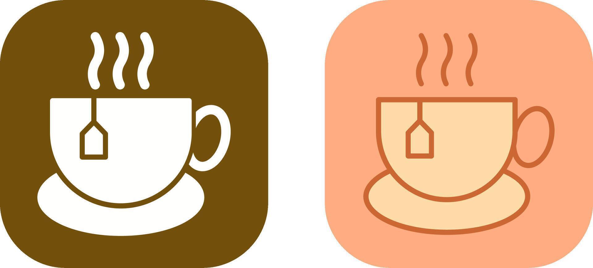 Tea Icon Design vector