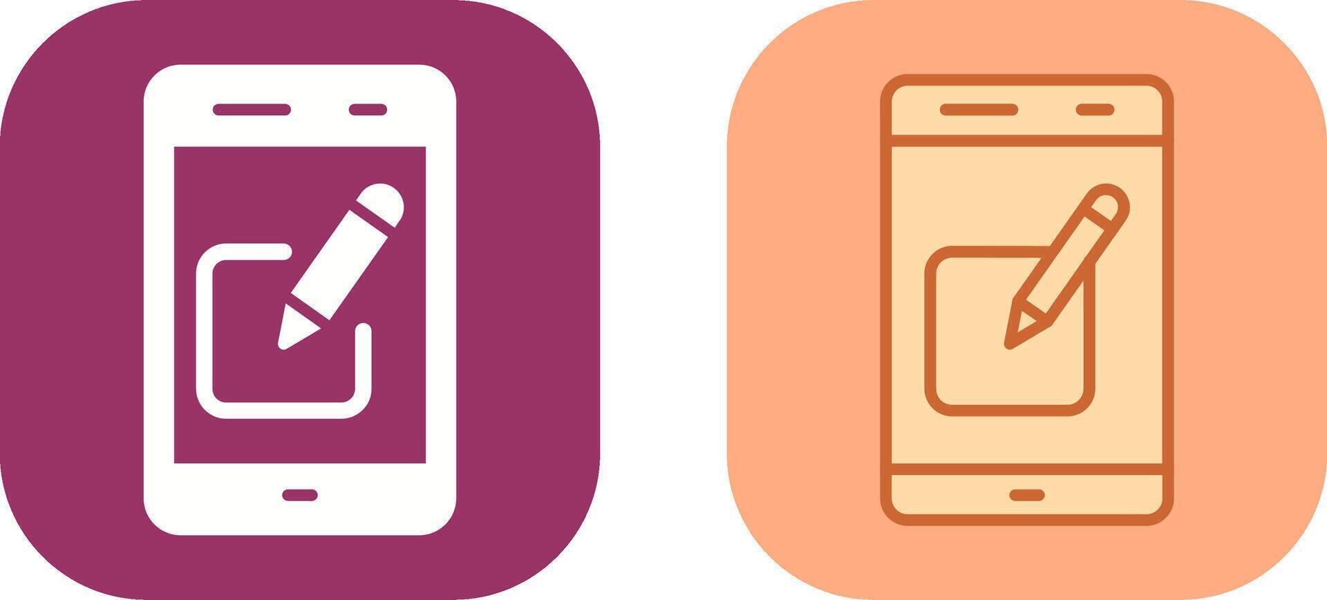 Edit Icon Design vector