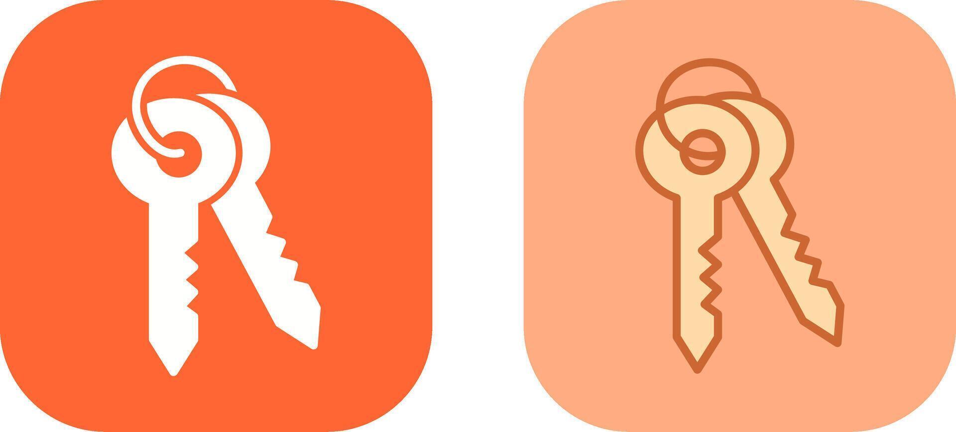 House Key Icon Design vector