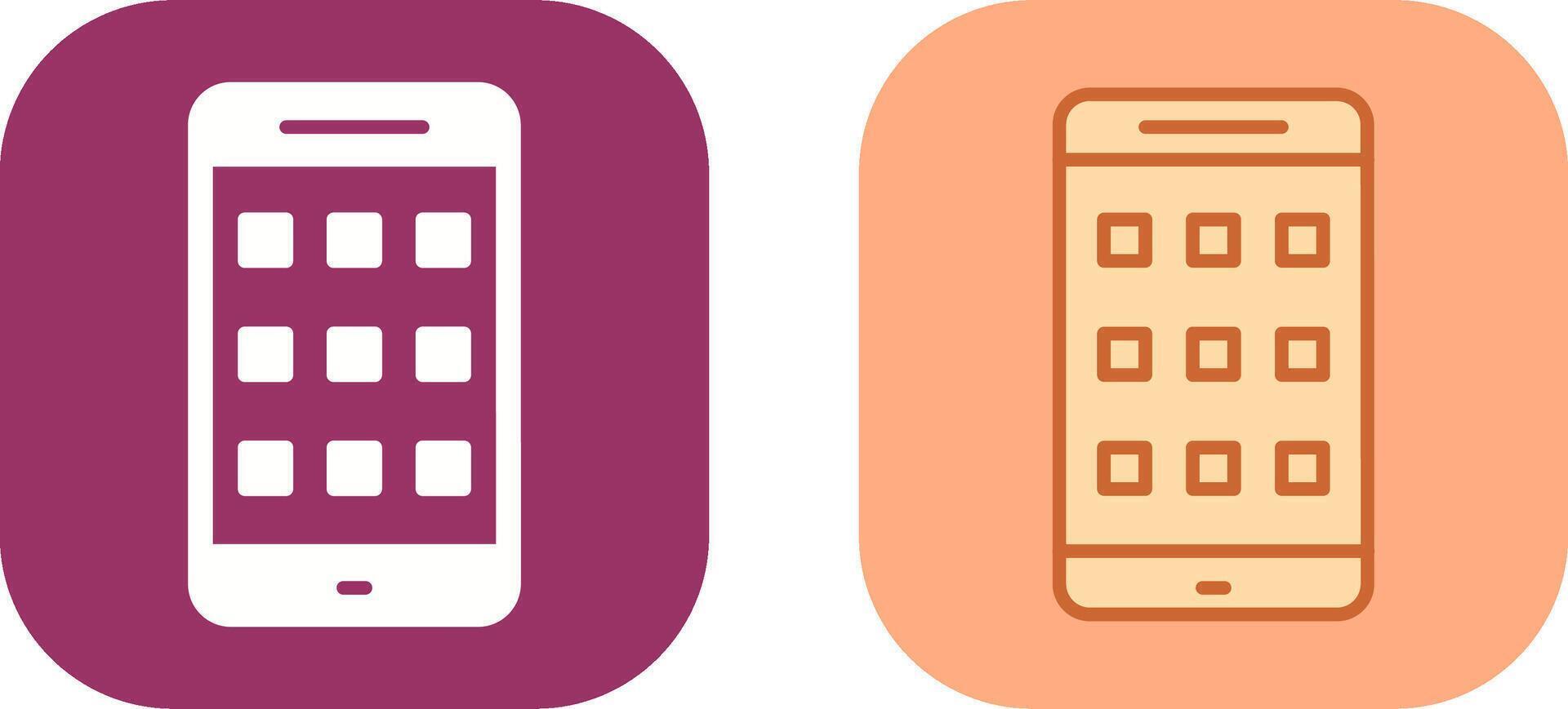 Apps Icon Design vector
