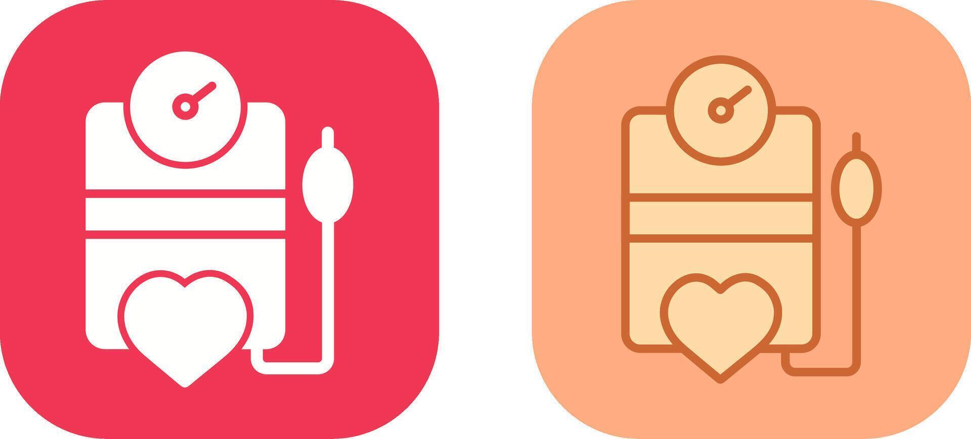 Arterial Pressure Icon Design vector