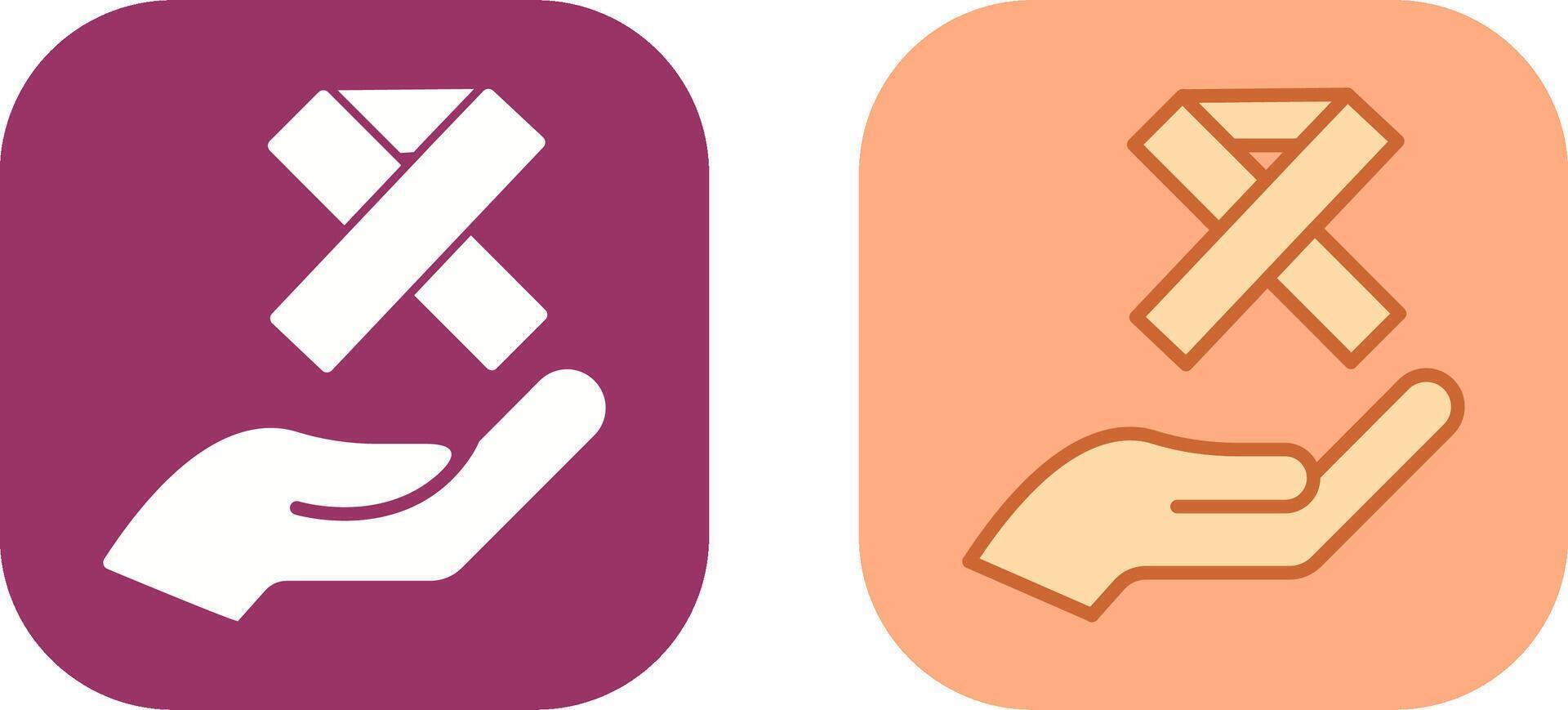 Cancer Icon Design vector