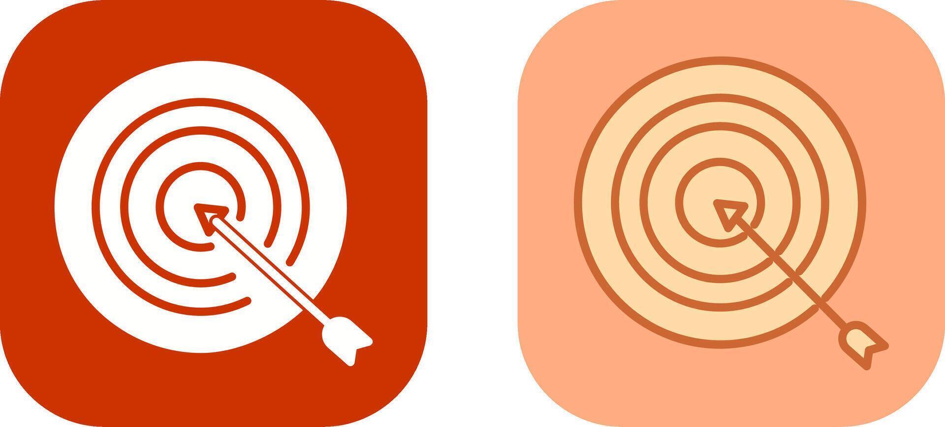 Target Icon Design vector