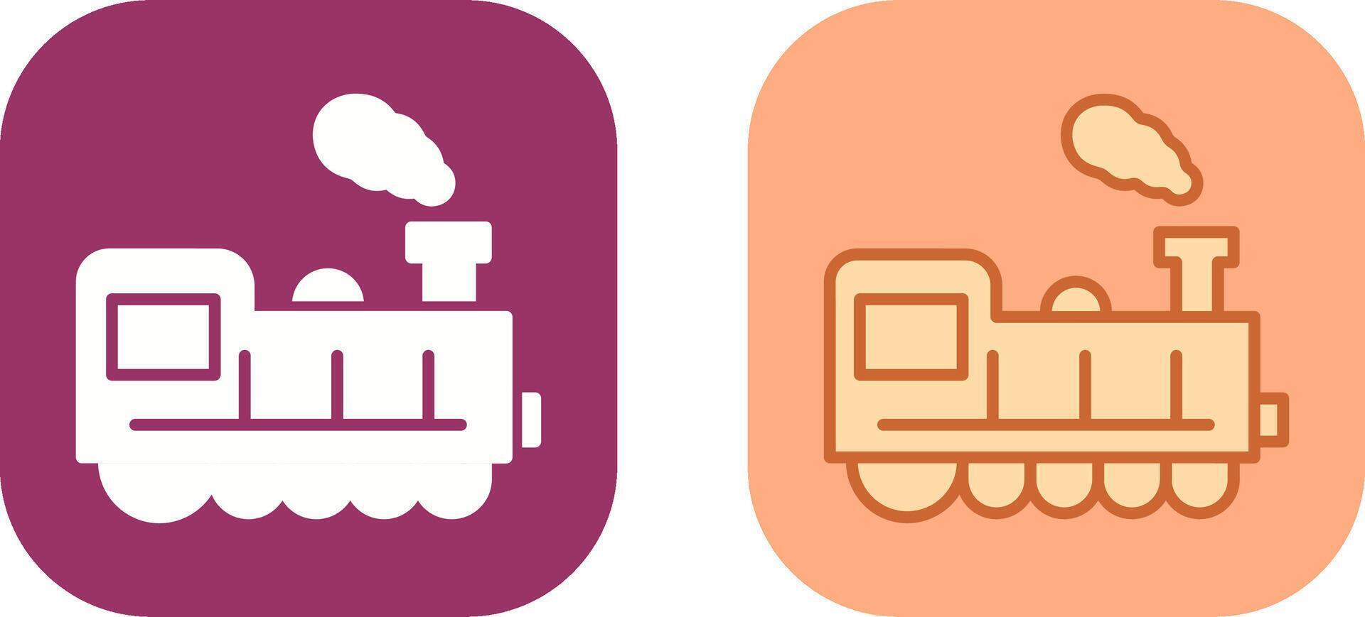 Train Icon Design vector