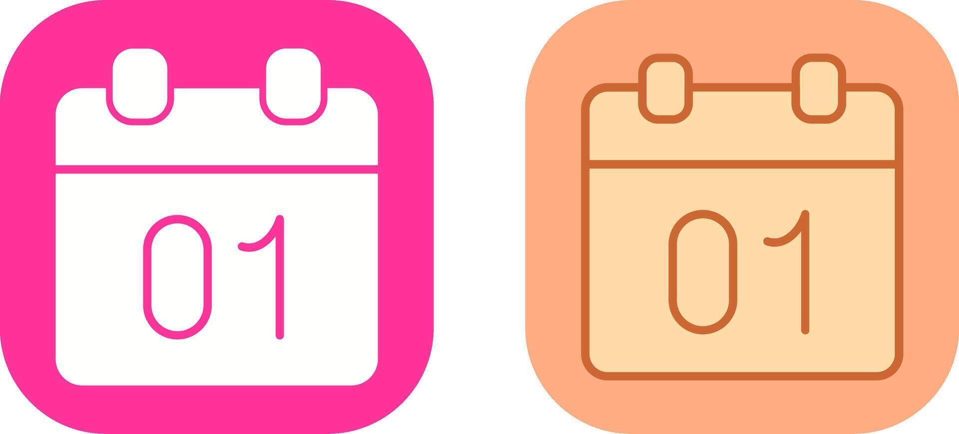 Calendar Icon Design vector