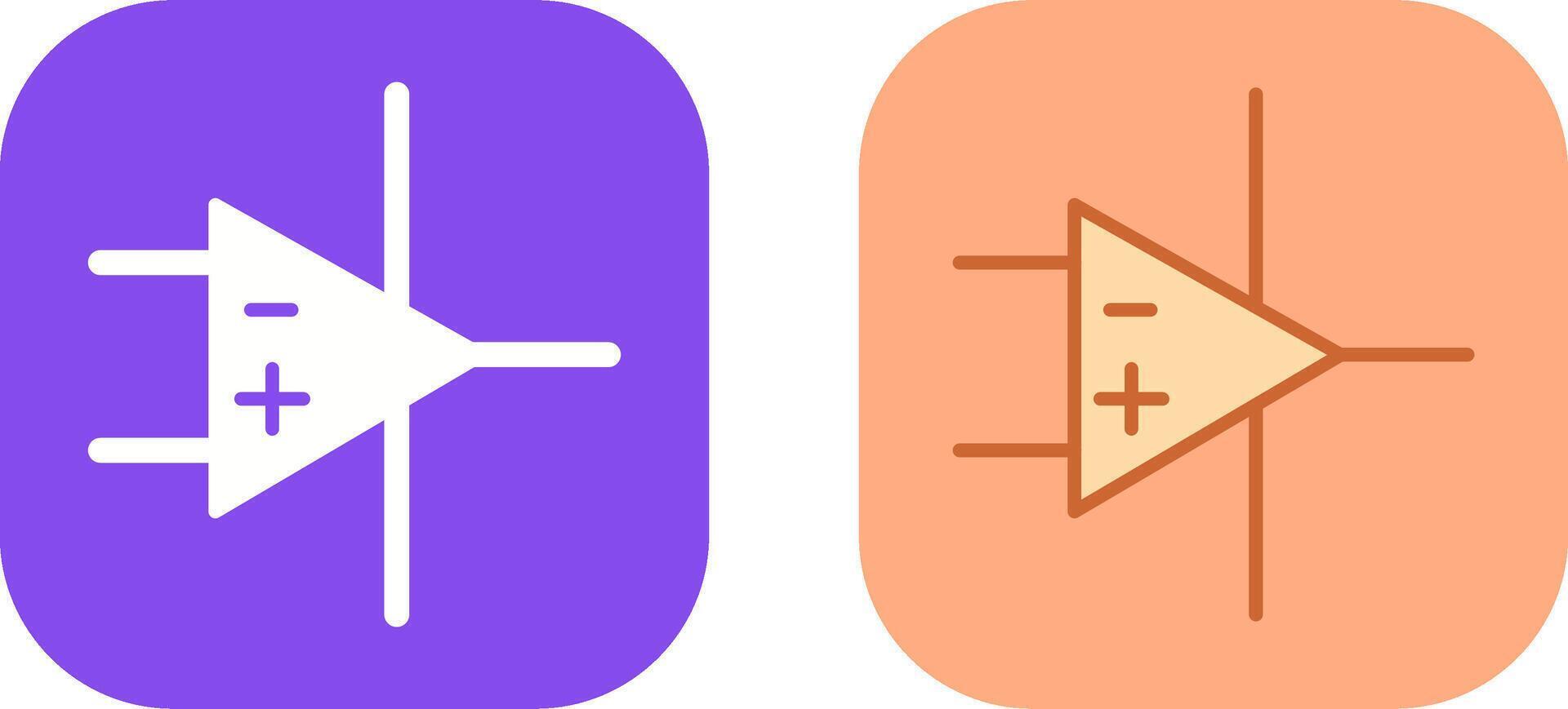 Amplifier Icon Design vector