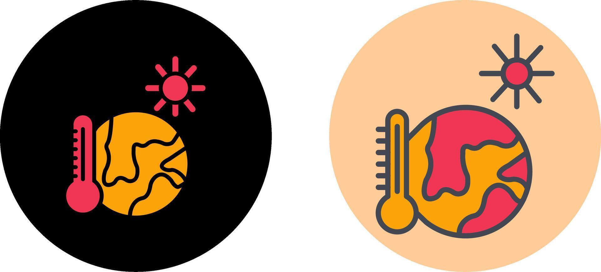 diseño de icono de temperatura vector