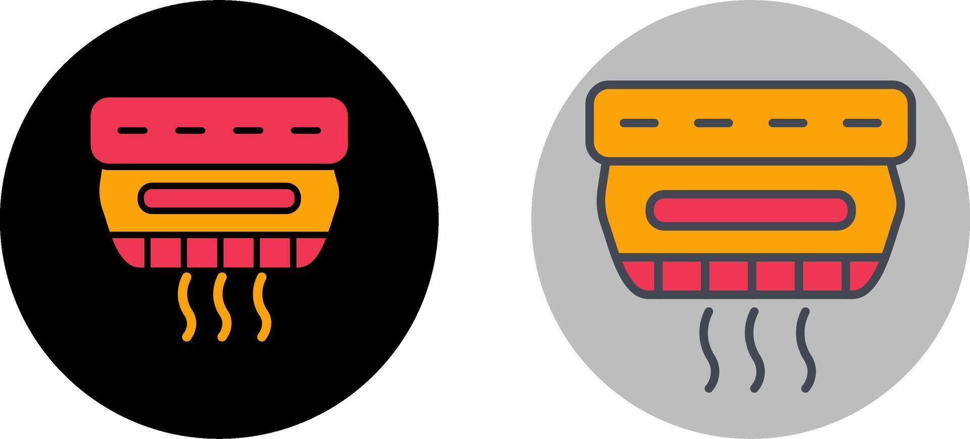 Smoke Detector Icon Design vector