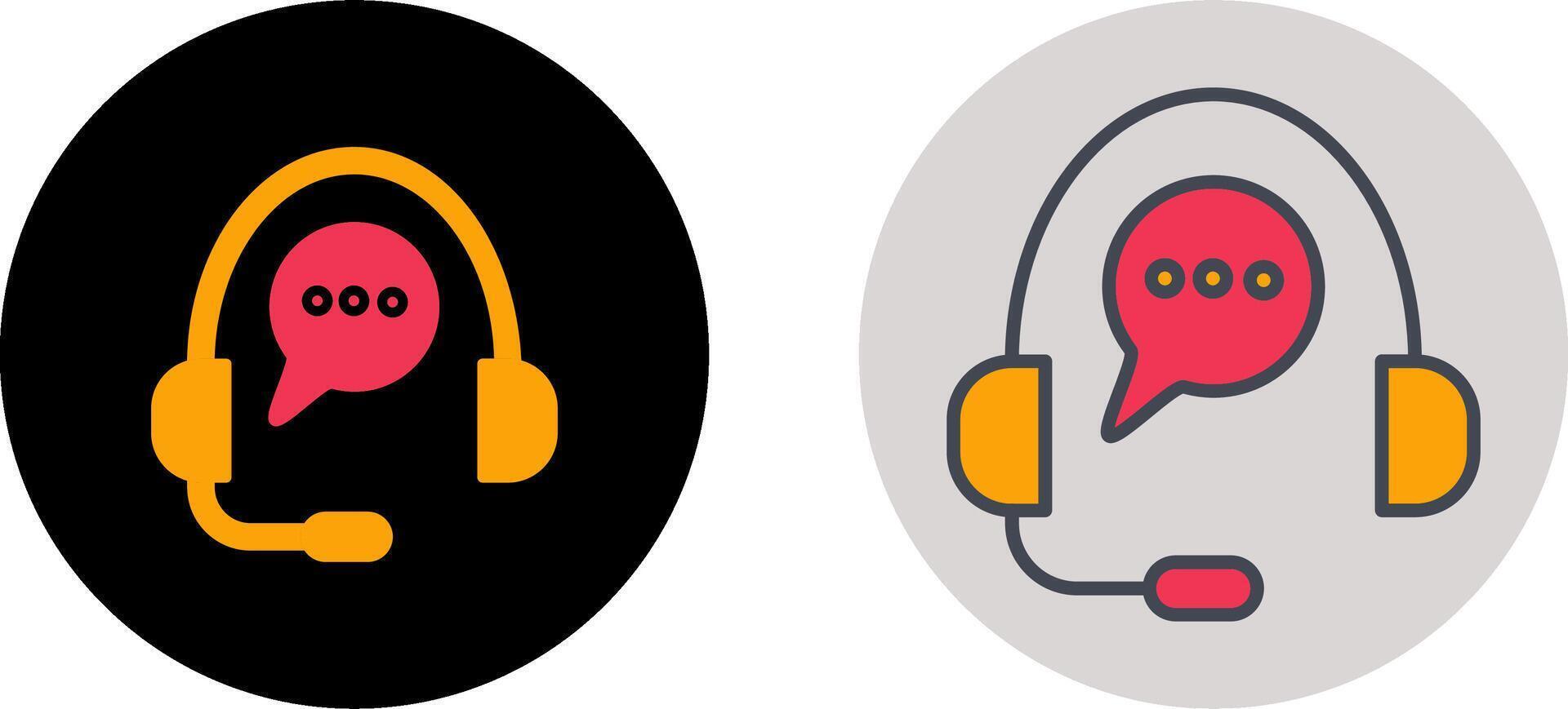 Call Center Icon Design vector