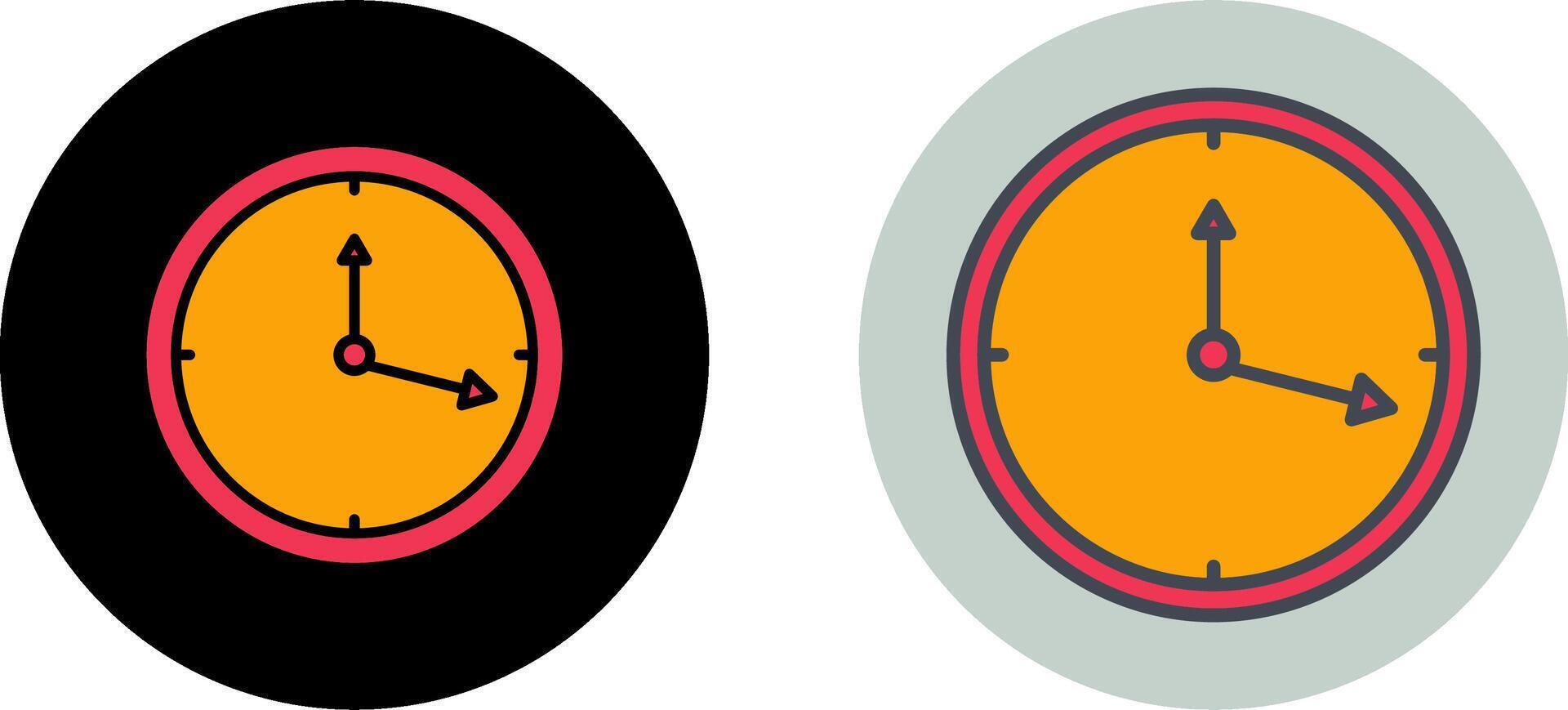 Clock Icon Design vector