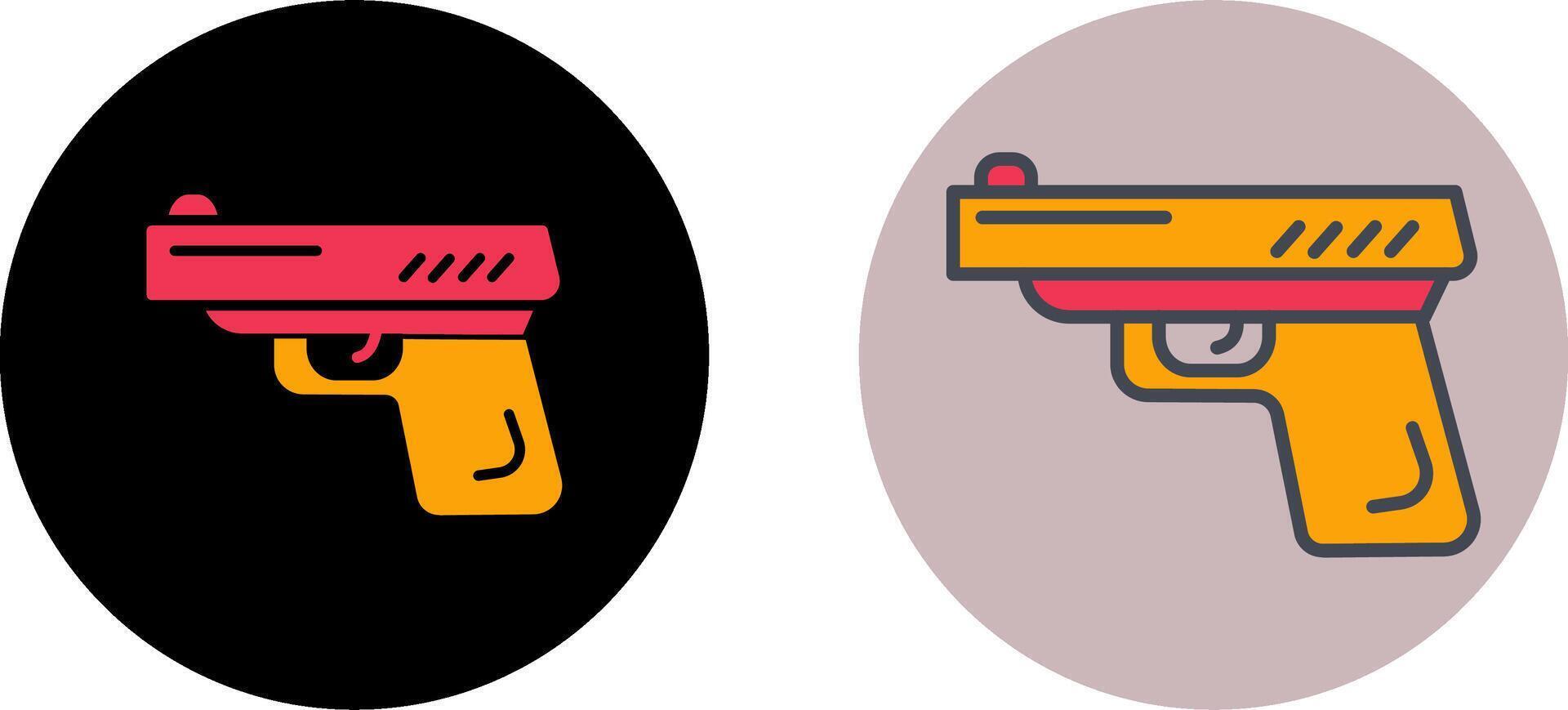 Gun Icon Design vector