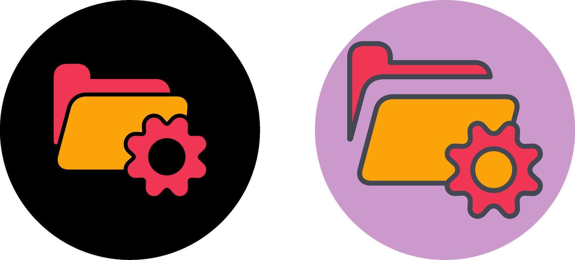 Customization Icon Design vector