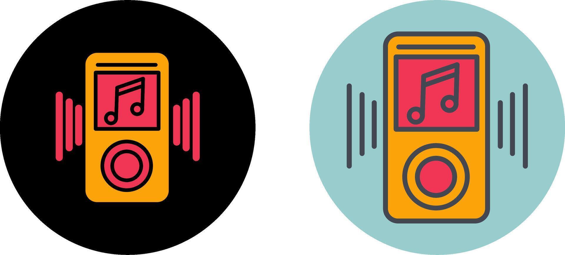 MP3 Icon Design vector