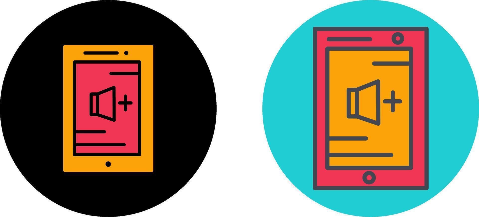 volumen alto icono diseño 43088023 Vector en Vecteezy
