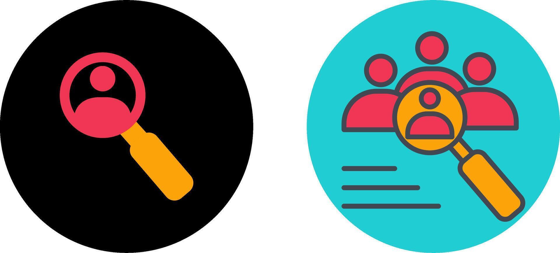 Find Icon Design vector